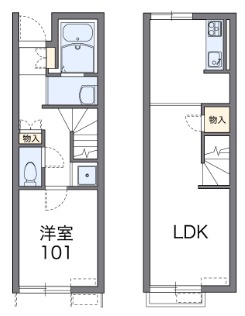 レオネクストクラジヤイの間取り