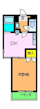 プリマベーラ西京極の間取り