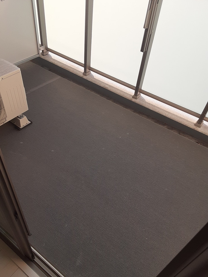 12/25 バルコニー