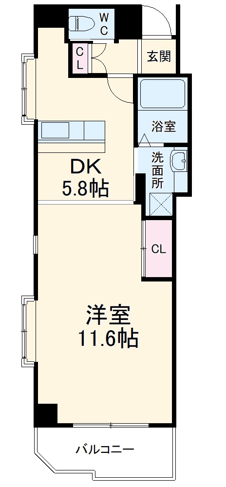パステル八芳の間取り