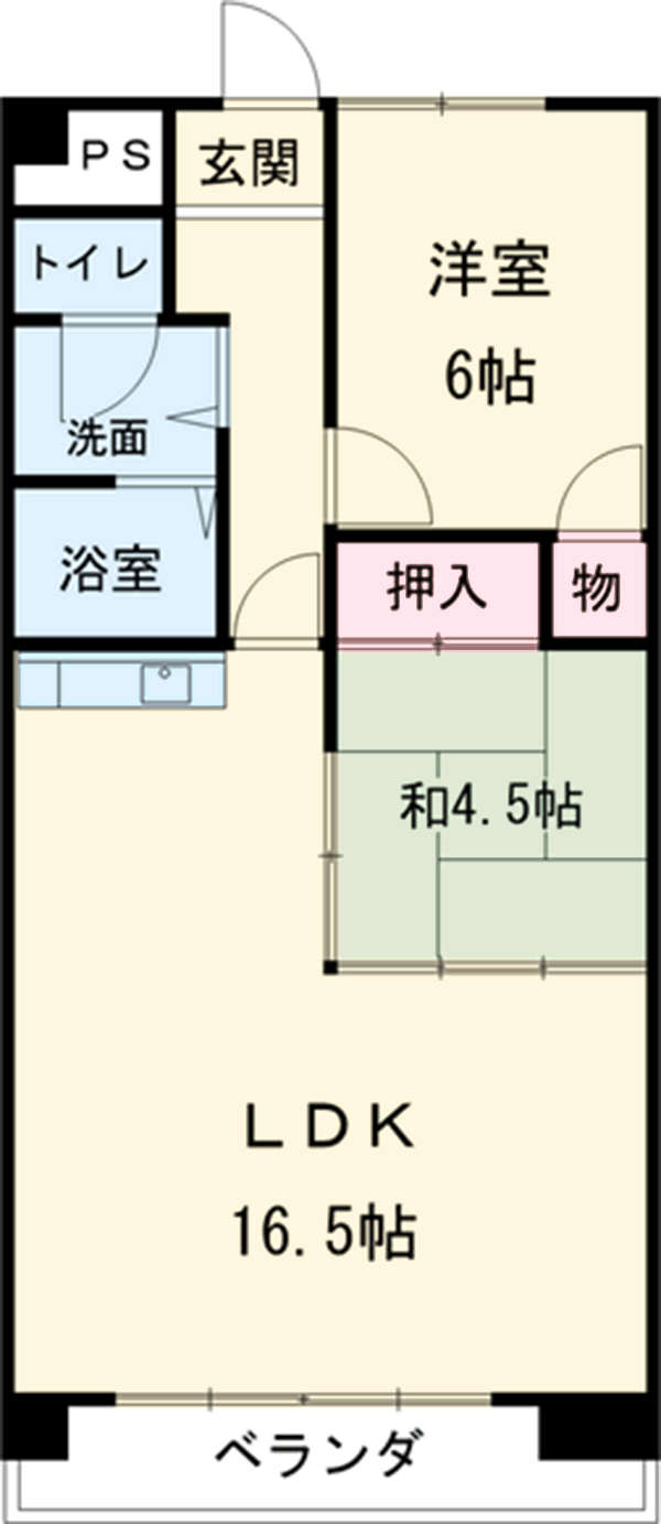 KIソシア1の間取り