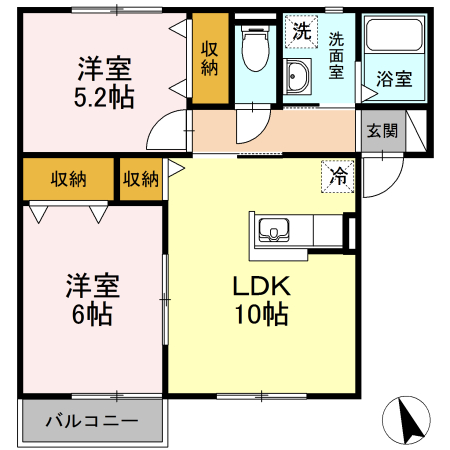 2/30 間取