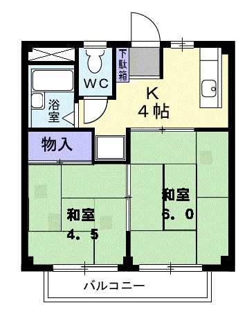 シティーハイツ88の間取り