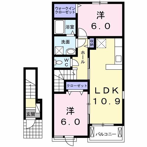 アプローズの間取り