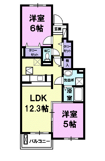 フォルテシモの間取り