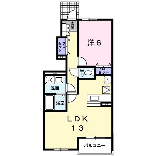 メゾン・ド・ジュネスの間取り