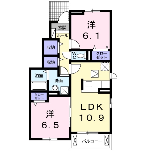 ソフィア コートの間取り