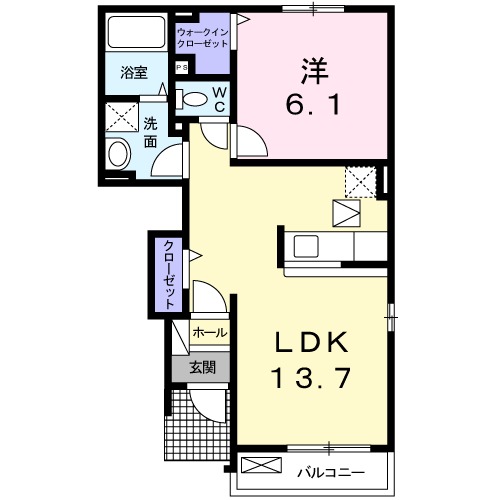 マリレ ハイムの間取り