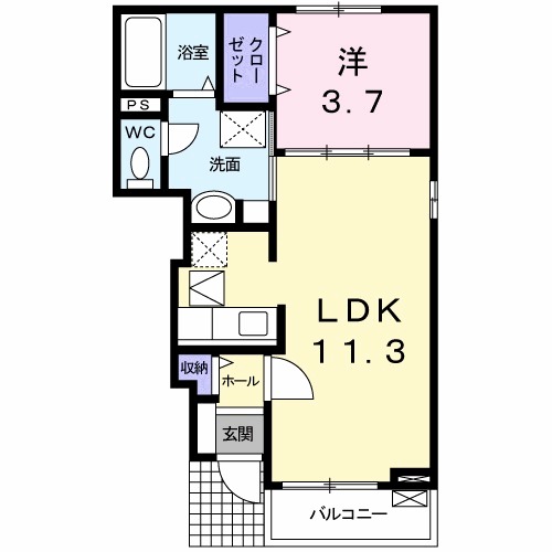 ノーヴァの間取り
