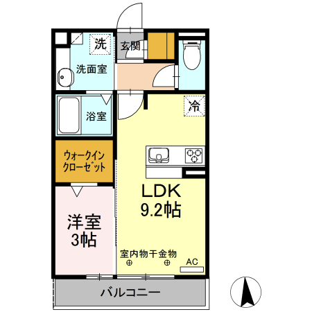イレブン エントピアの間取り