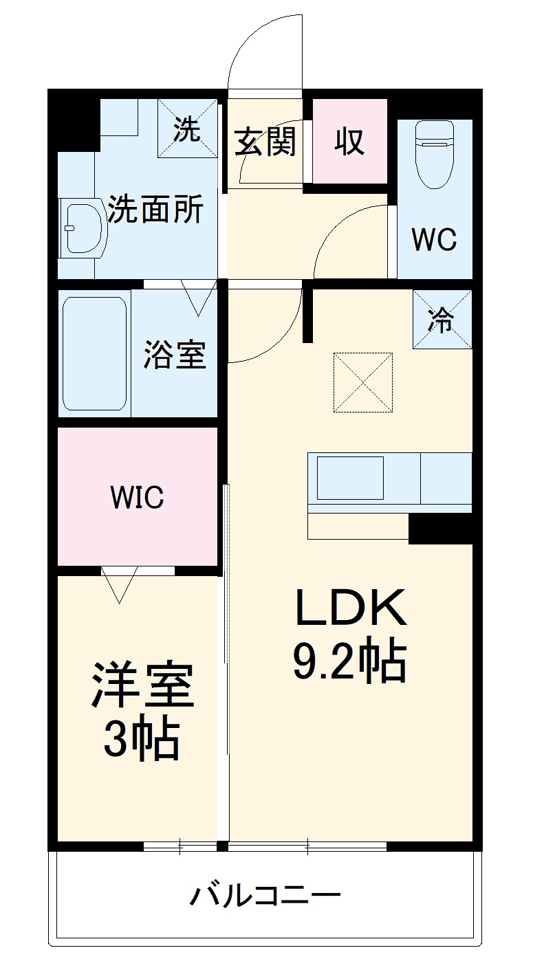 イレブン エントピアの間取り