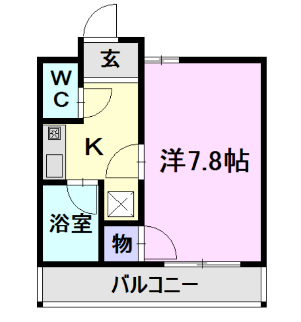 メゾン神領の間取り