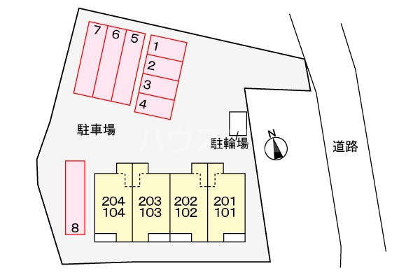 14/26 駐車場
