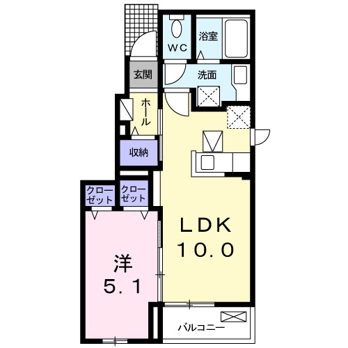 パインガーデンKISARAの間取り