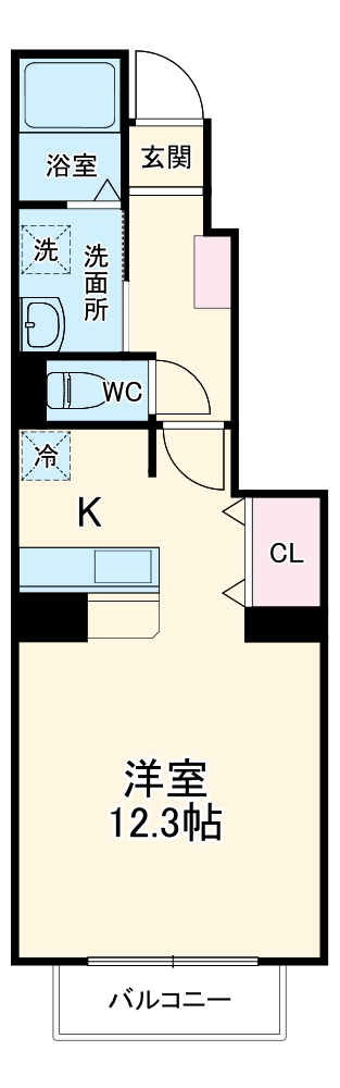 ソルジェンテAの間取り