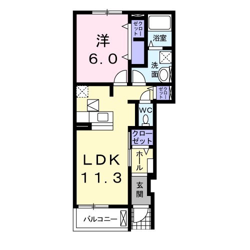 エル・東山の間取り