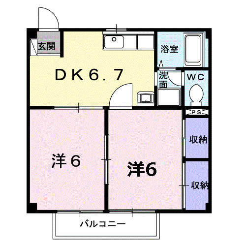 アクティブ田沢Ⅰの間取り