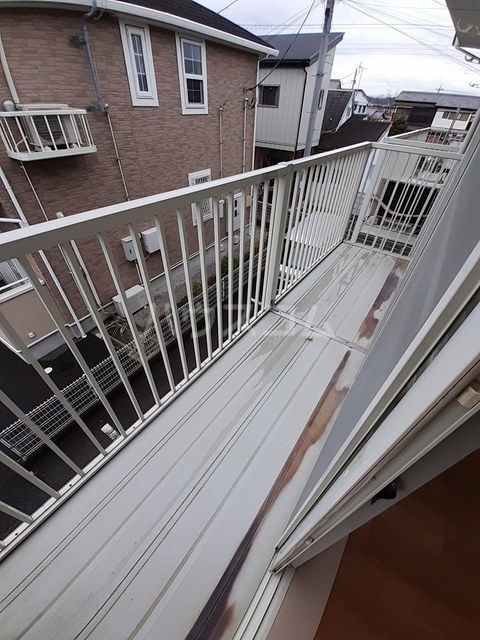 12/21 バルコニー