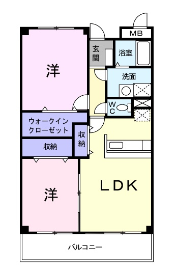 エクセランヒルズ KOTAの間取り