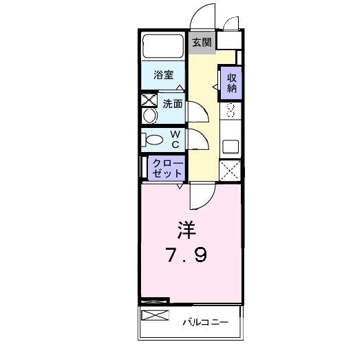 クリーク スクエアの間取り