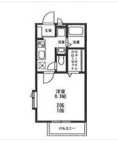 カーサはるひ野の間取り