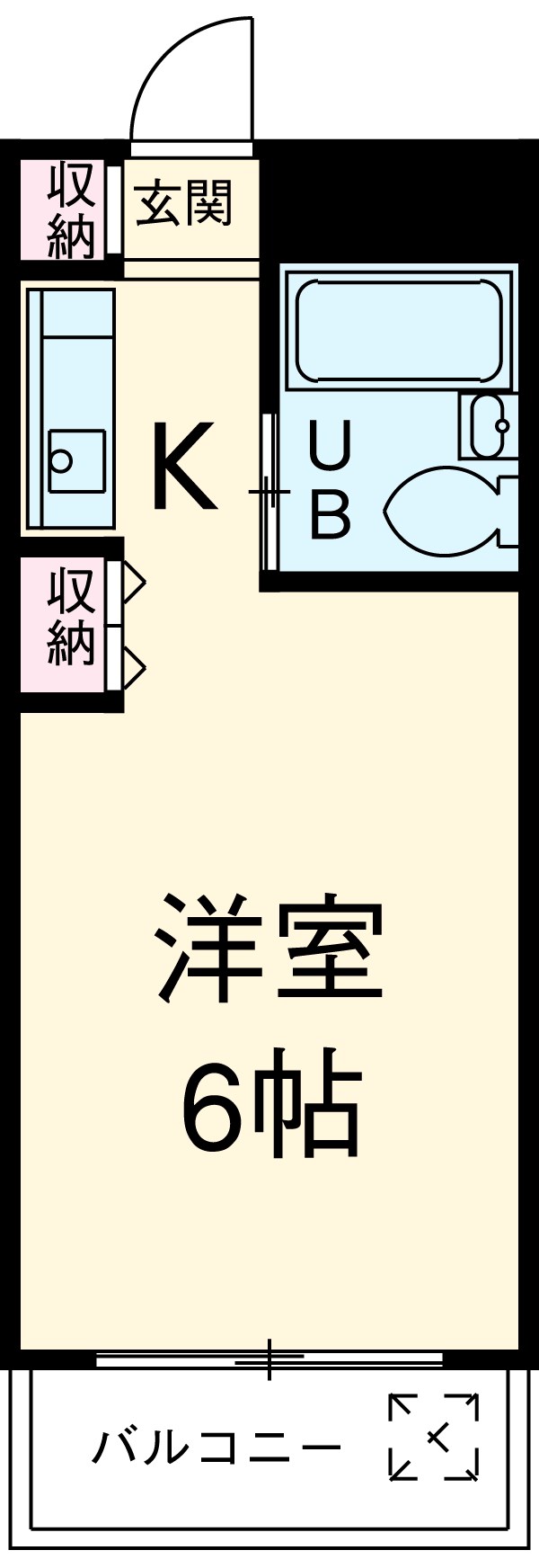エステートロイヤルの間取り