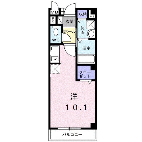 ナカイパレス PartⅡの間取り