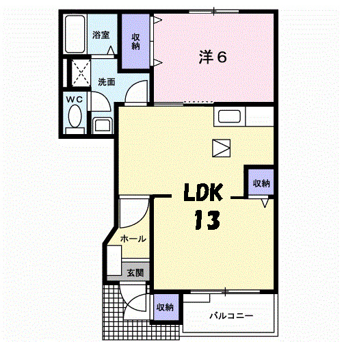 ヴィラ・シャルダンの間取り