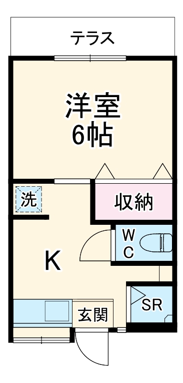 コーポ青葉の間取り