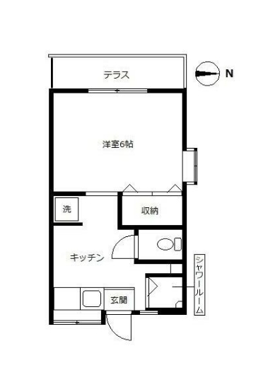 コーポ青葉の間取り