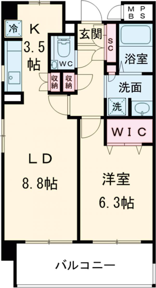Rumah上用賀の間取り