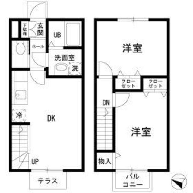 プランドール横濱IIの間取り