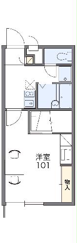 レオパレスサクシードの間取り