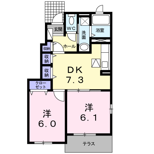 セレーノの間取り