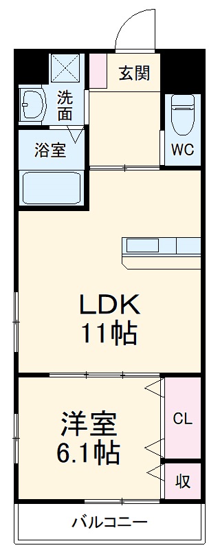 アオイリオーサの間取り