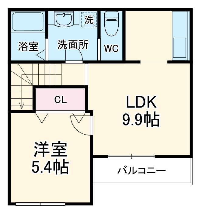 サン・ミローの間取り