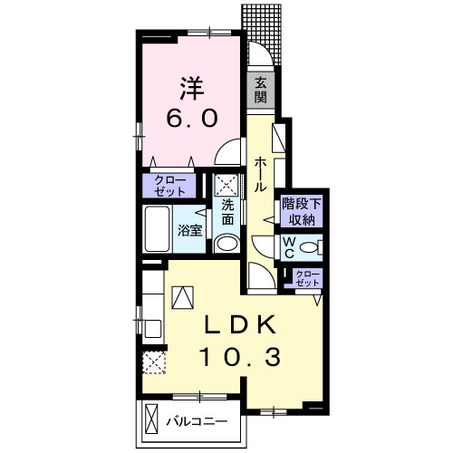レガシーⅡの間取り