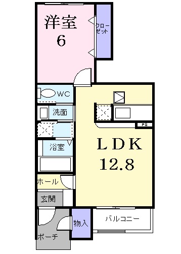 スペース ルーメンⅡの間取り