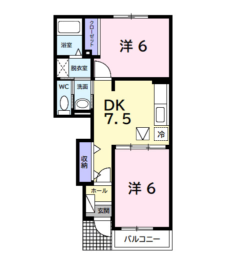 プラシード・カーサの間取り