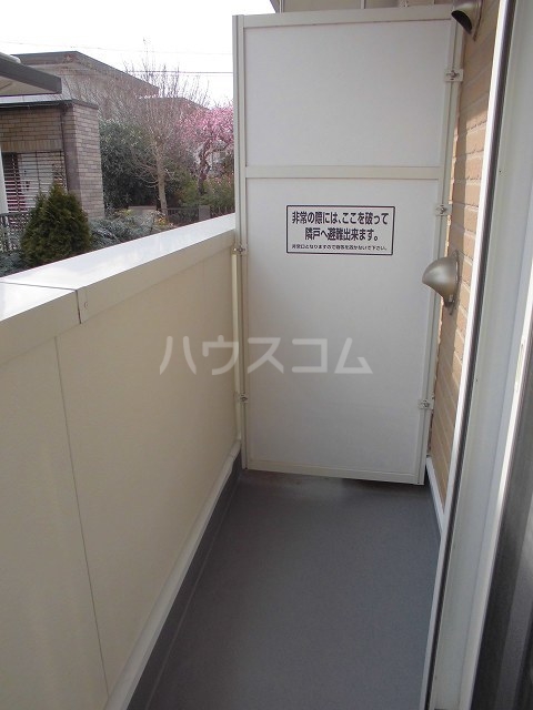 10/21 バルコニー