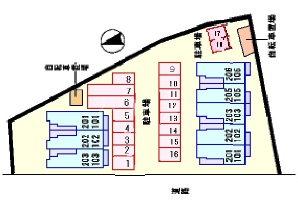 15/26 駐車場