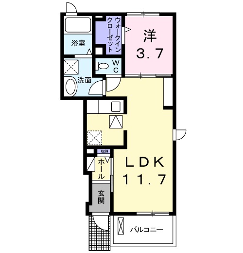 クオーレの間取り
