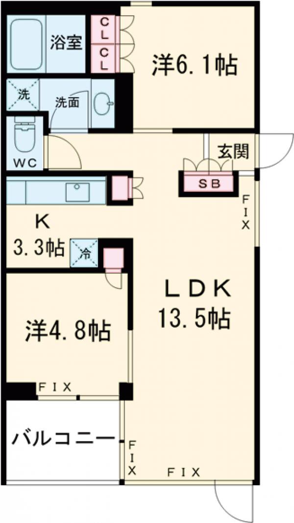 2/24 間取