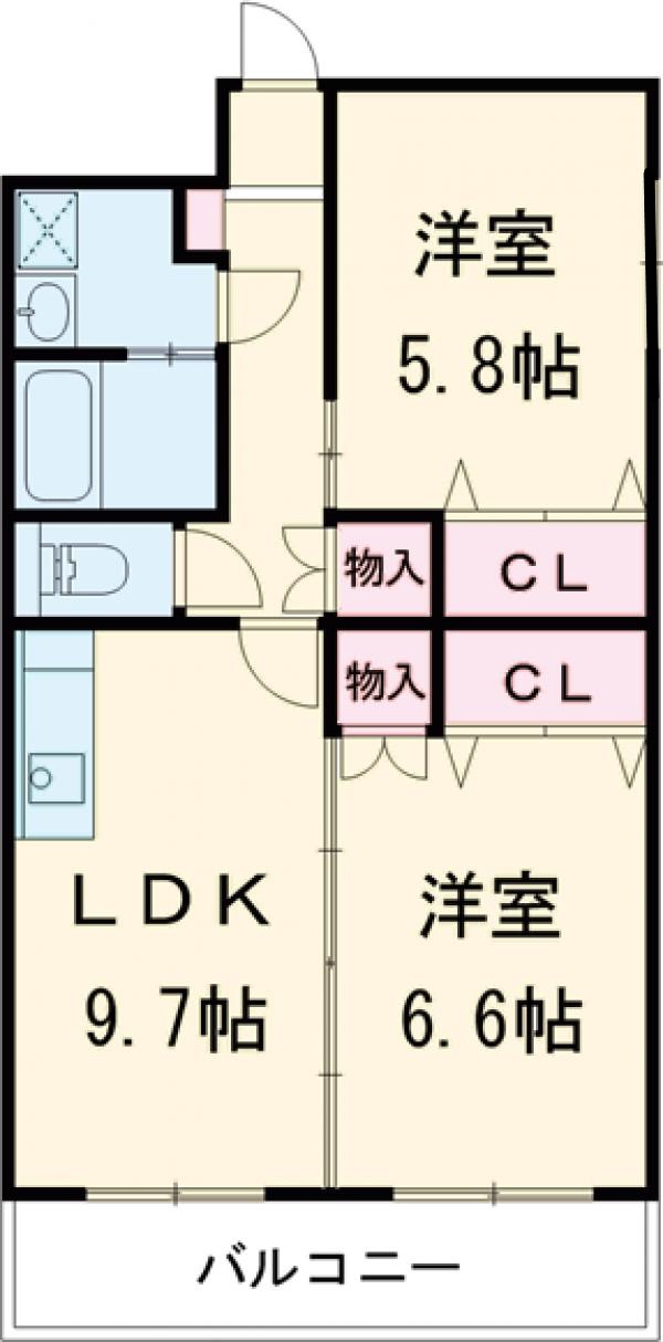 ラシーヌⅠの間取り