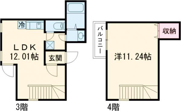 ALERO桜新町の間取り