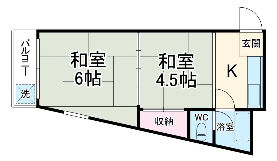 泉マンションの間取り