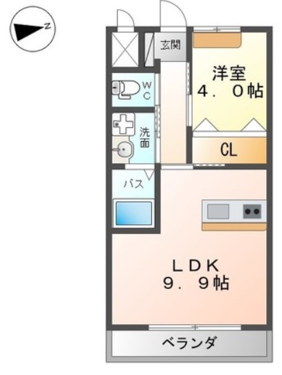 サンシャインヒルの間取り