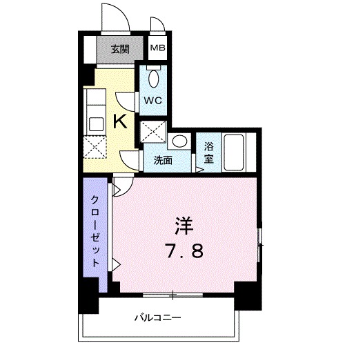 メルヴェーユの間取り