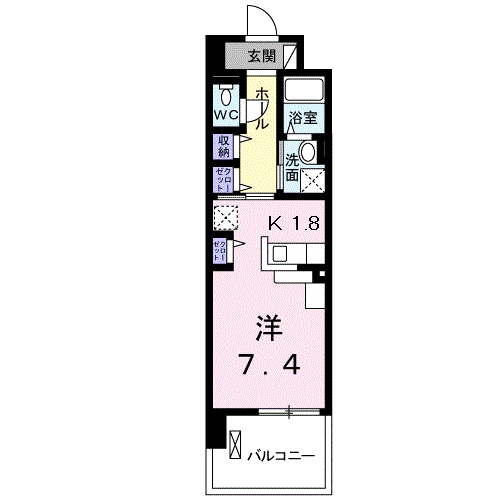 Ocean Skyの間取り