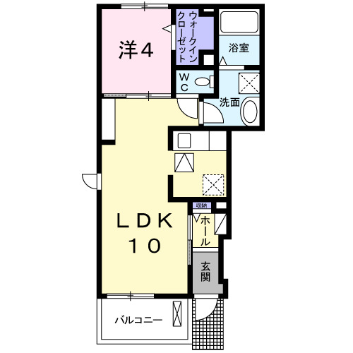 ガーデン パレスの間取り